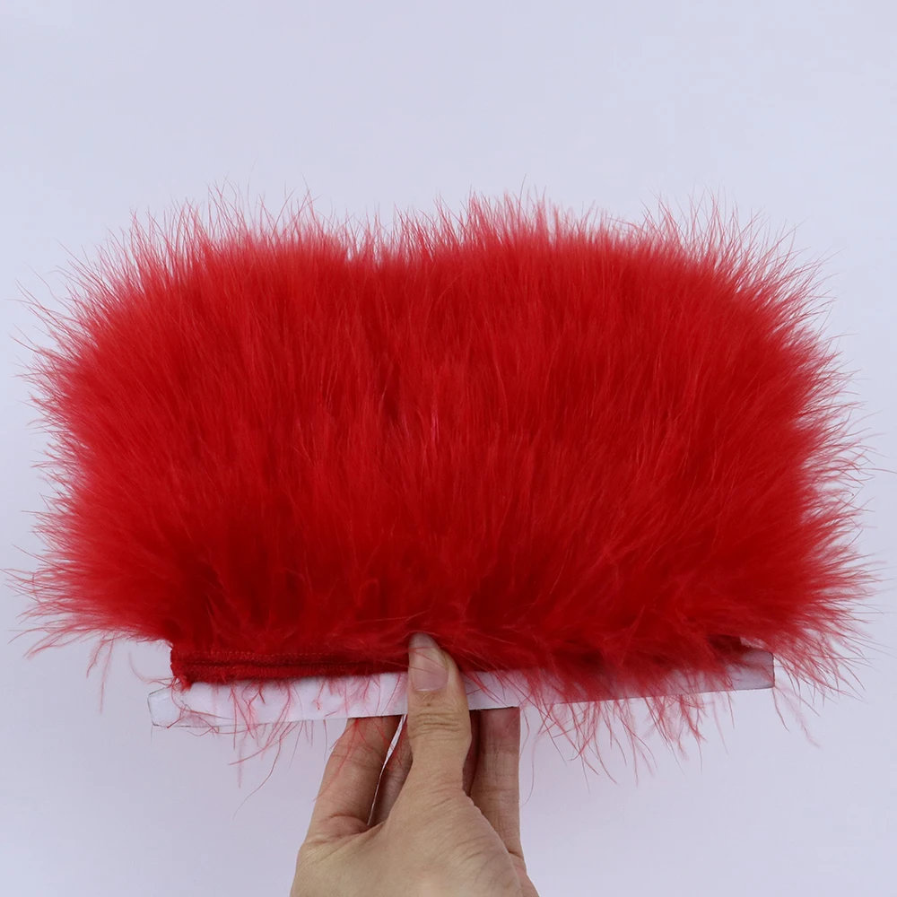 1Meter Soft Turkey Feather Tri - Feather Trim Marabou ulasan dan harga