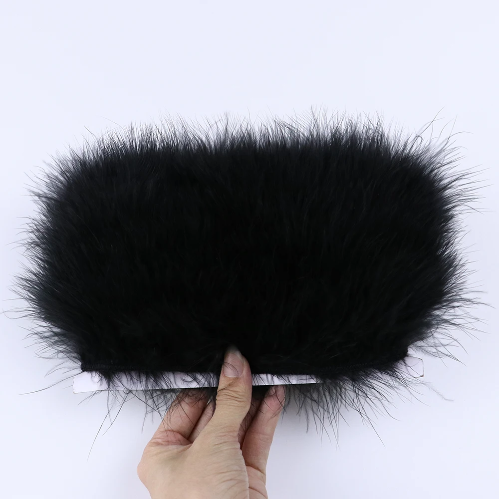 1Meter Soft Turkey Feather Tri - Feather Trim Marabou ulasan dan harga