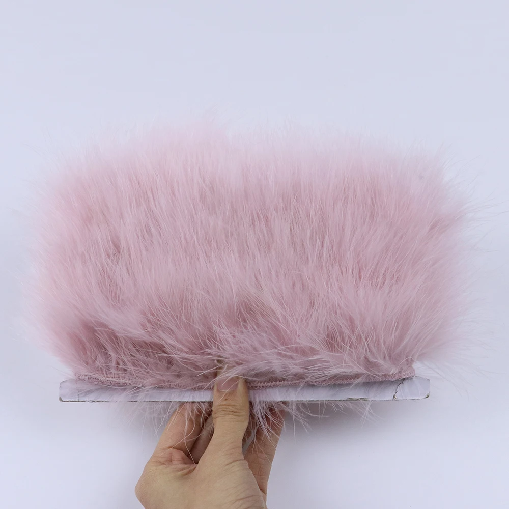 1Meter Soft Turkey Feather Tri - Feather Trim Marabou ulasan dan harga