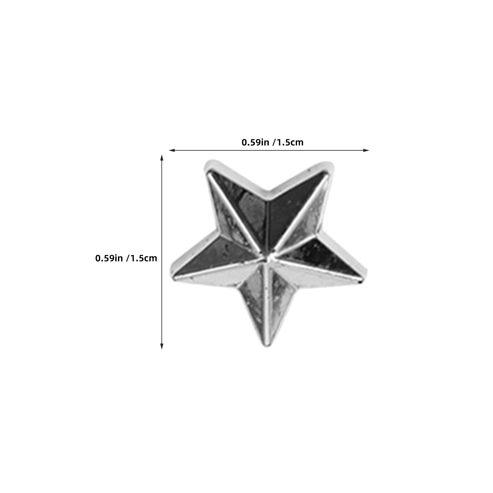 300Pcs Acrylic Star Embellishm - Craft Embellishment ulasan dan harga