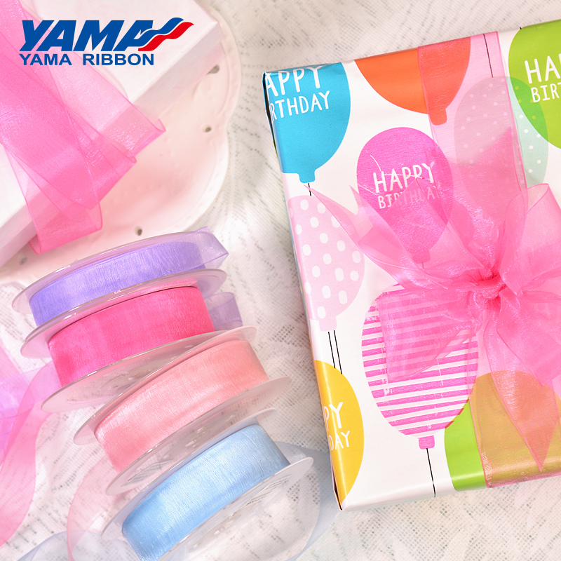 YAMA-Organza Silk Ribbon, Blac - Velvet Ribbon Roll ulasan dan harga