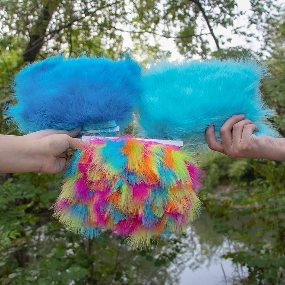 1Meters/Lot Turkey Marabou Fea - Feather Trim Marabou ulasan dan harga
